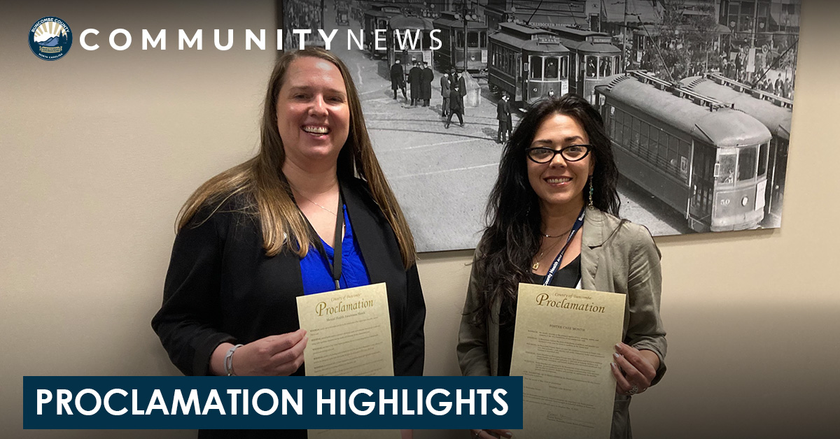 Commissioners Issue Dual Proclamations to Highlight Community Needs