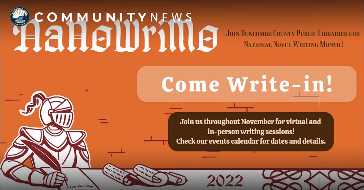 Write Your Novel at the Library with NaNoWriMo