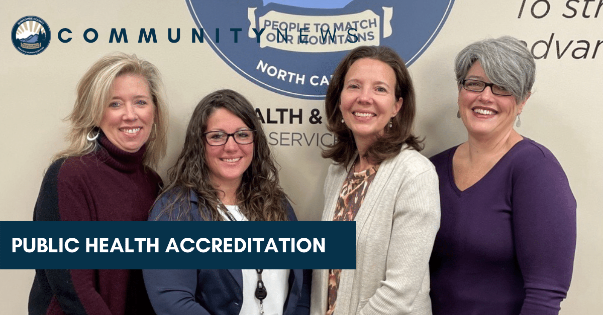 Buncombe County Health Department Accredited with Honors