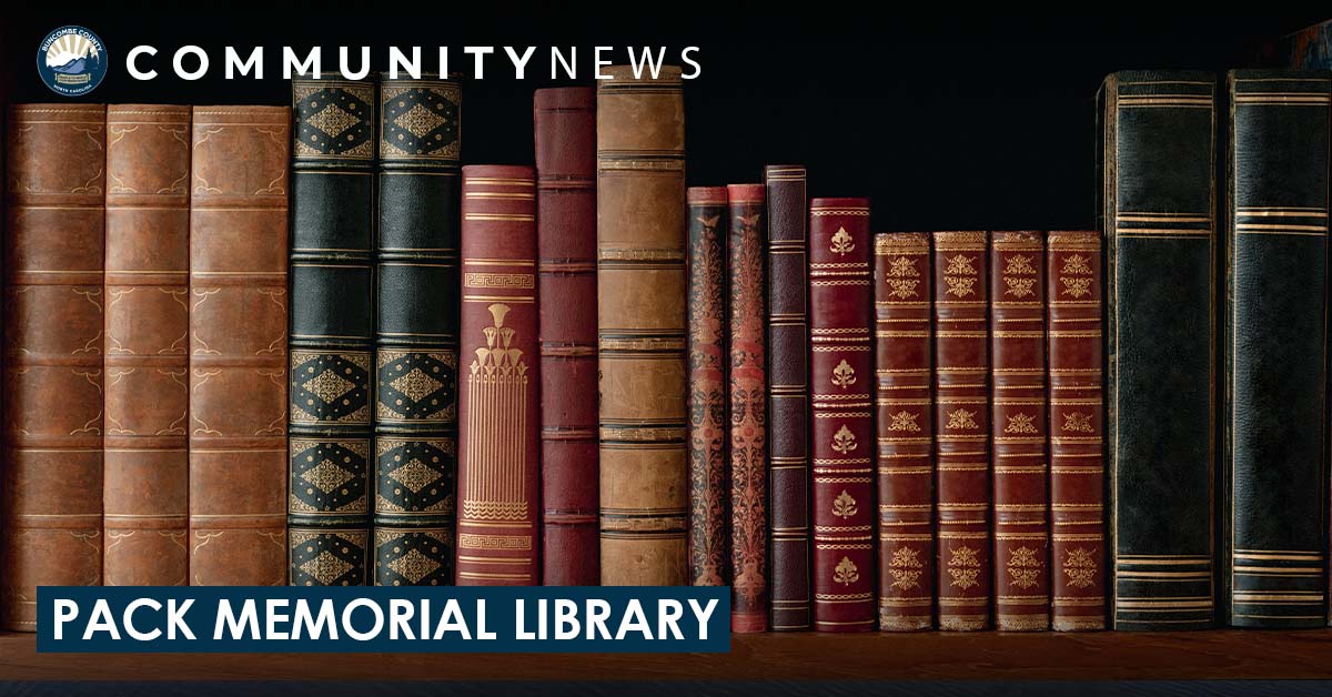 Antique and Collectible Book Sale at Pack Library