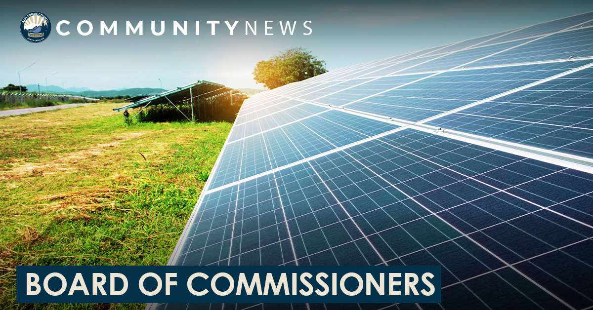Powering Up: Buncombe Bolsters Solar Portfolio with 4 Additional Projects