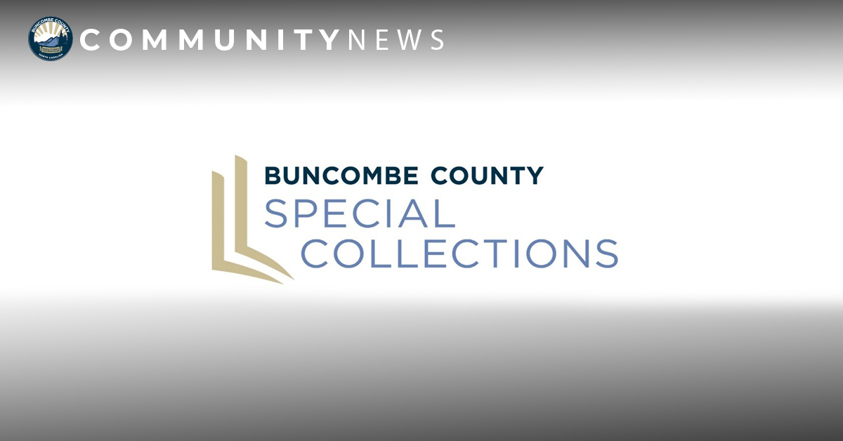 Buncombe County Special Collections Needs Local History Volunteers