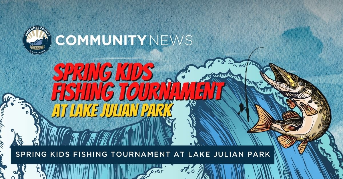 Rescheduled: 2024 Spring Kids Fishing Tournament at Lake Julian Park