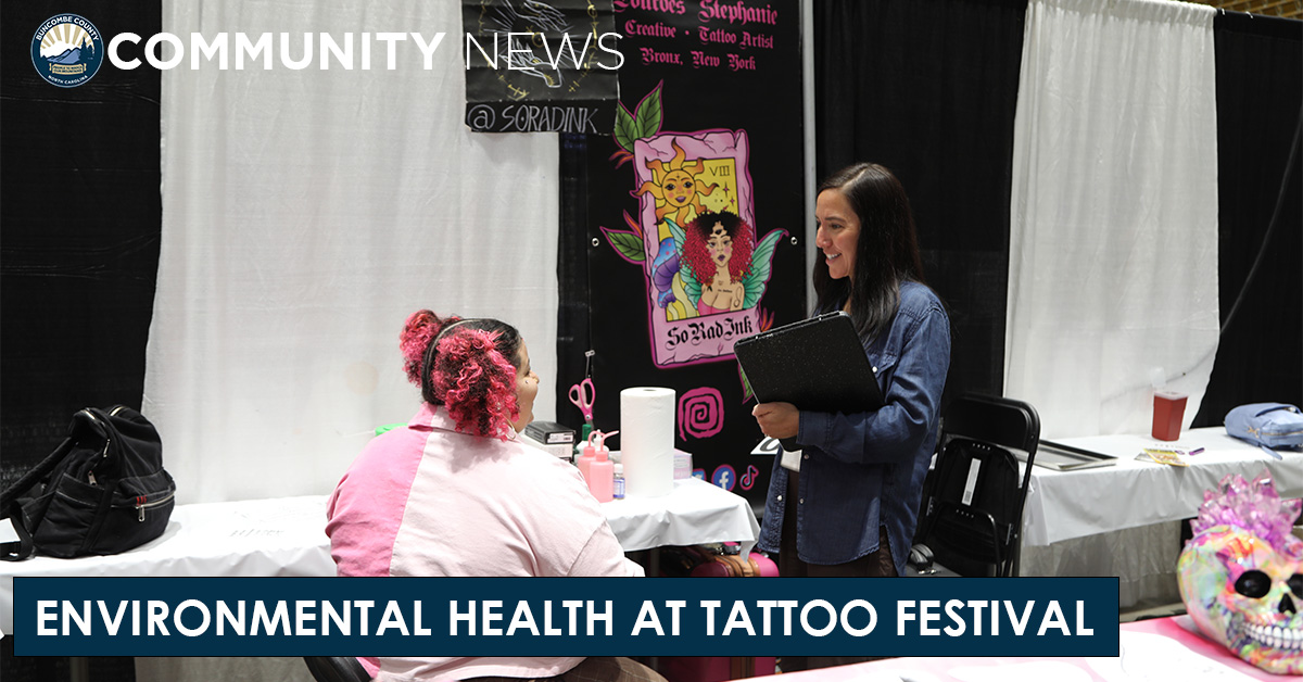 Environmental Health Team Brings Safety to Tattoo Festival
