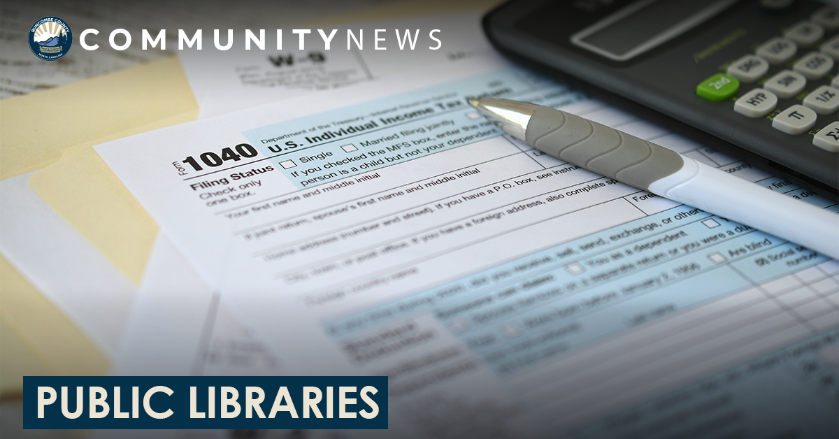 Need Tax Help? Buncombe Libraries Offer Free Assistance
