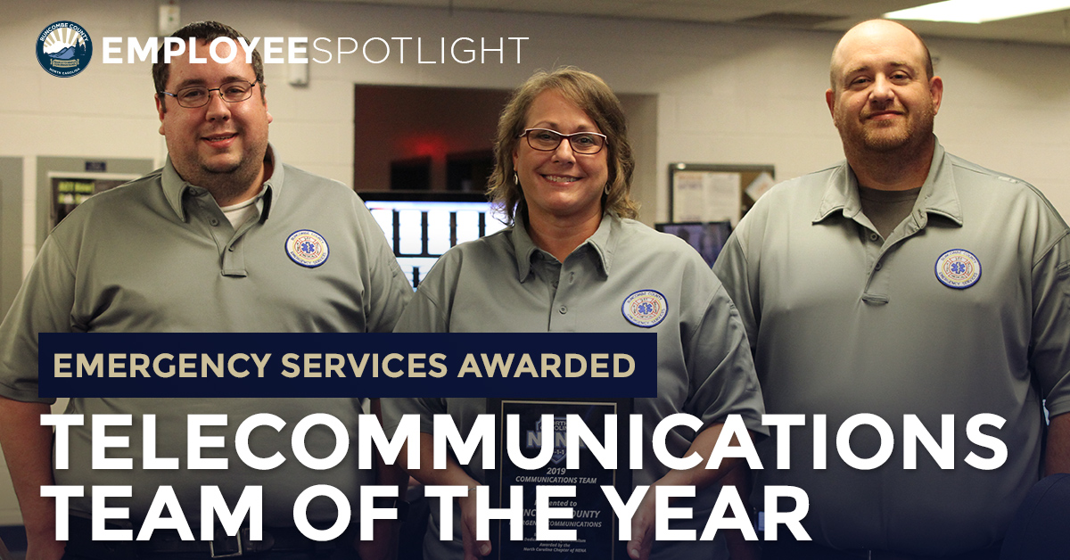 Employee Spotlight: Downpour of Calls Earns County Communication Team of the Year
