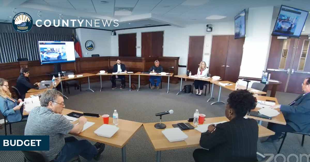 Buncombe County Commissioners Begin FY23 Budget Process with First Work Session 