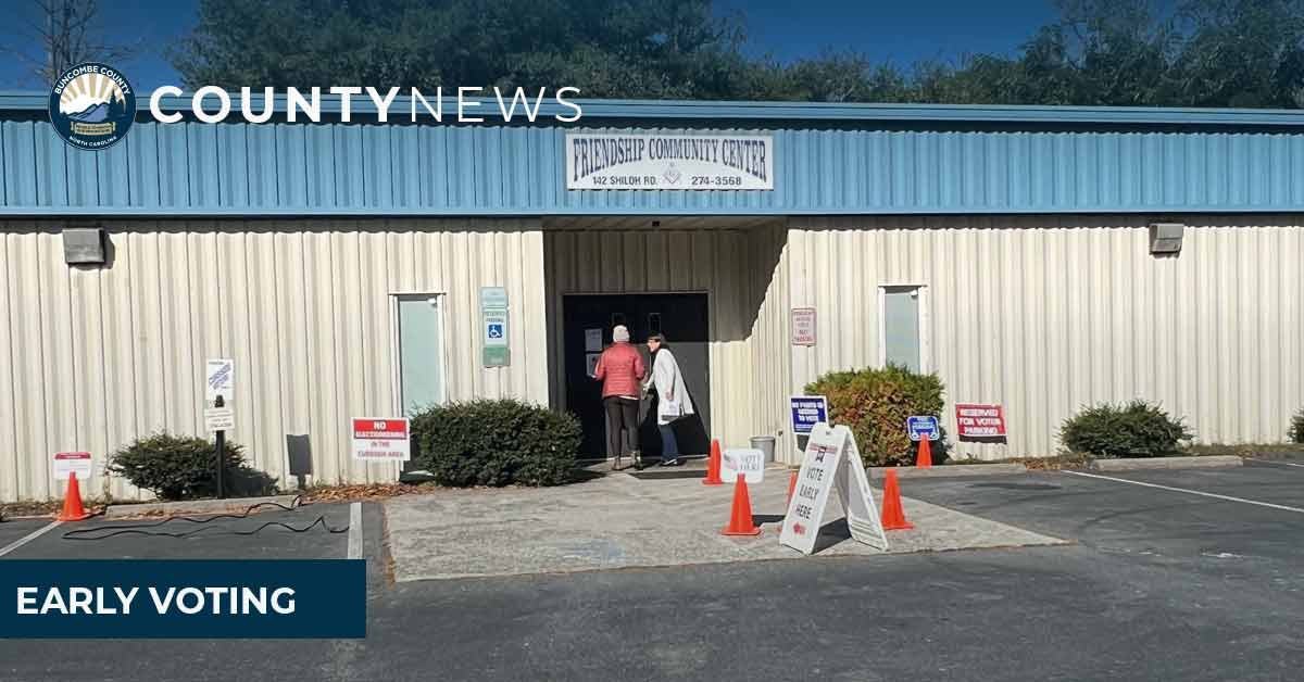 Almost 4,500 Voters Turn Out for First Day of Early Voting in Buncombe