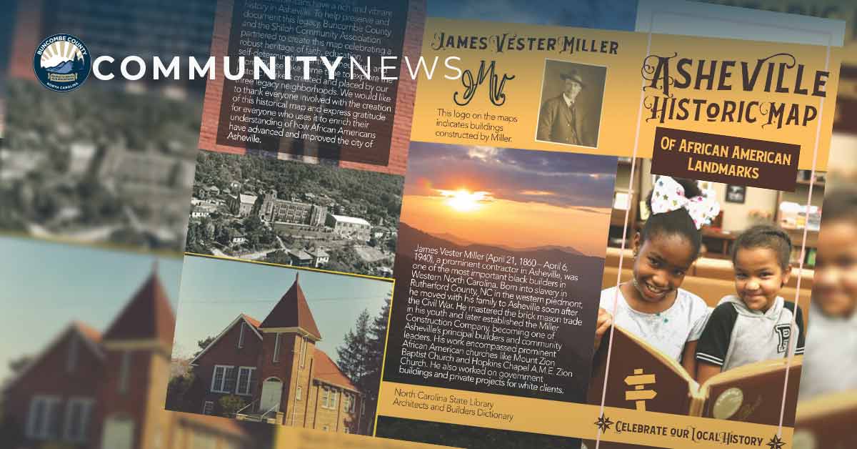 Buncombe County Releases Asheville Historic Map of African American Landmarks
