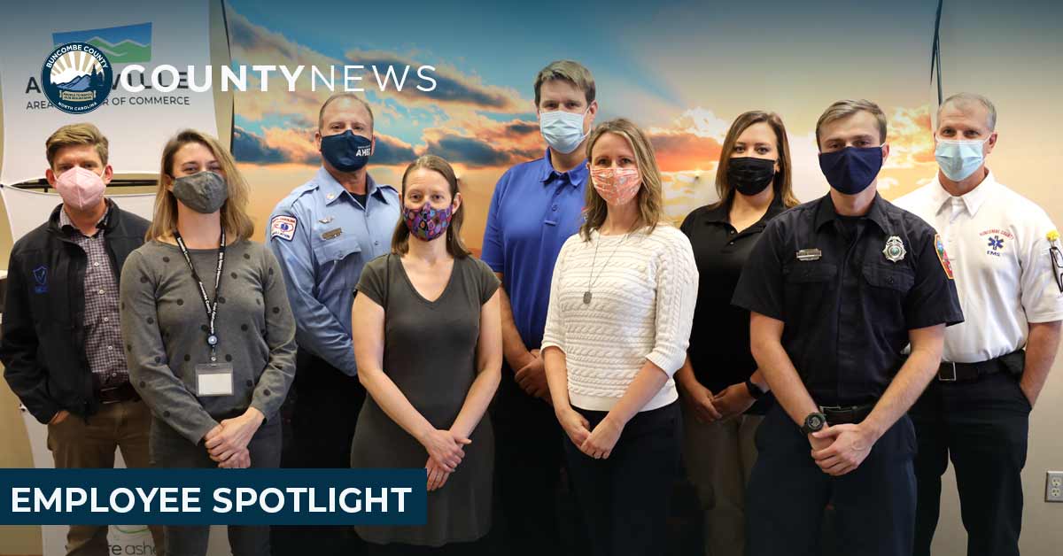 Buncombe's COVID Responders Recognized for Humanitarian Efforts