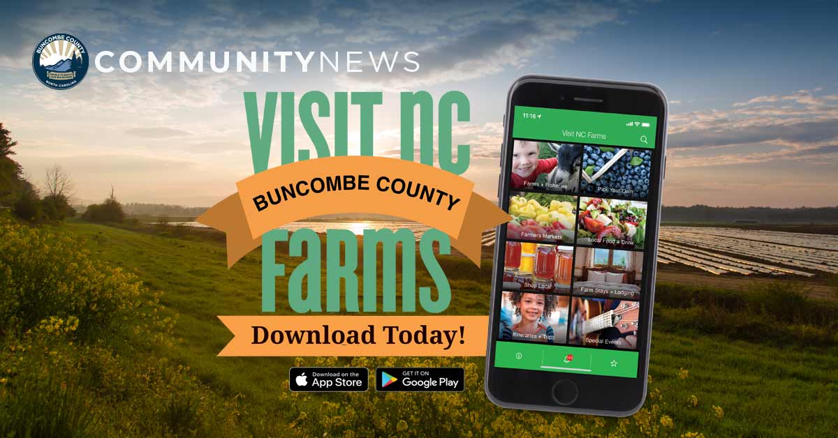 Grown, Raised, Caught, &amp; Made in Buncombe County; Now Available in the Palm of Your Hand 