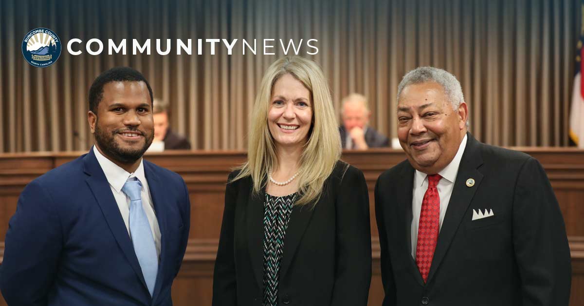Buncombe Commissioners Take Oath of Office, Elect Vice Chair