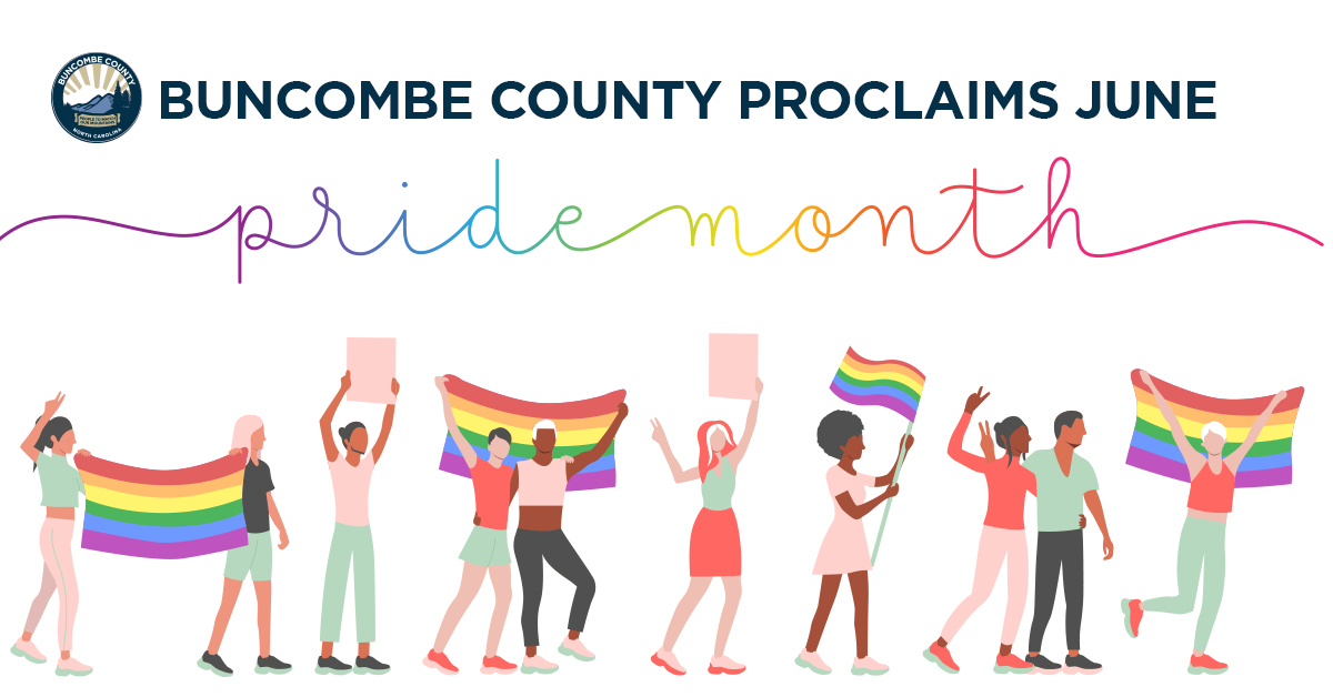 Buncombe County Board of Commissioners Recognizes June as Pride Month