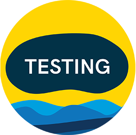 Button: Testing