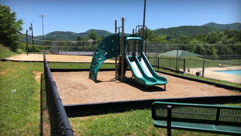 Picture of Hominy Valley playground.