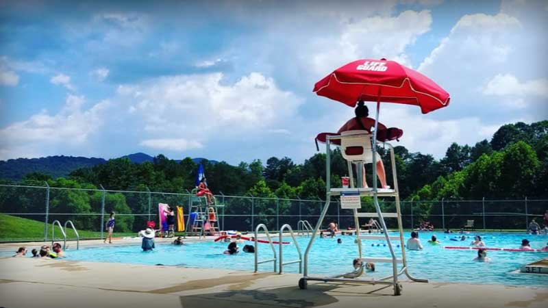 Picture of Hominy Valley pool.