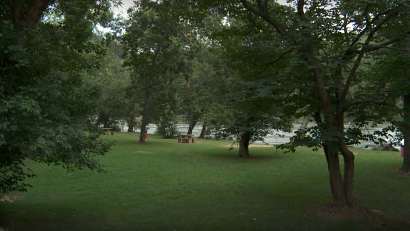 Picture of the Ledges Whitewater River park.