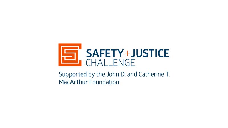 The Safety + Justice challenge logo.
