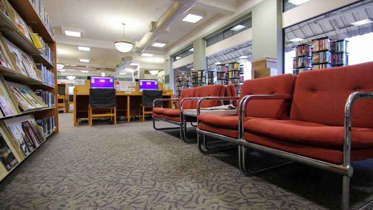 Enka-Candler Library Seating