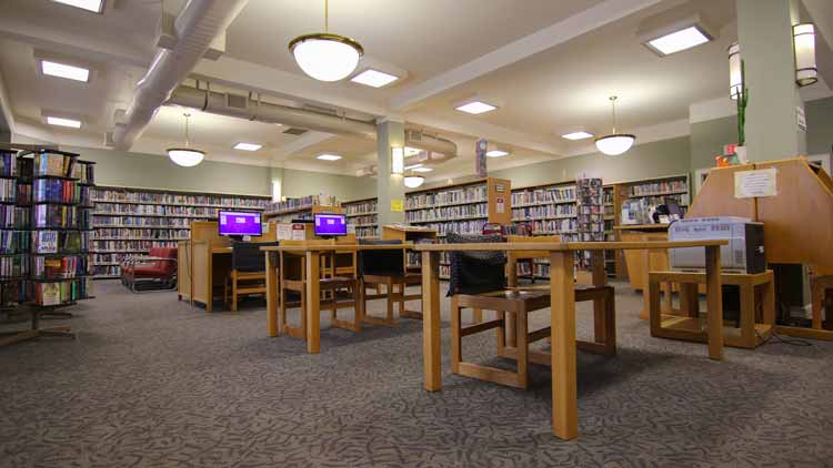 Enka-Candler Library Interior