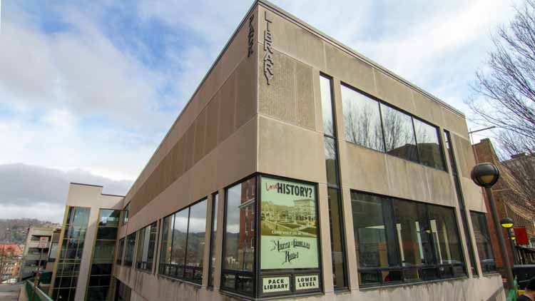 Pack Memorial Library Exterior