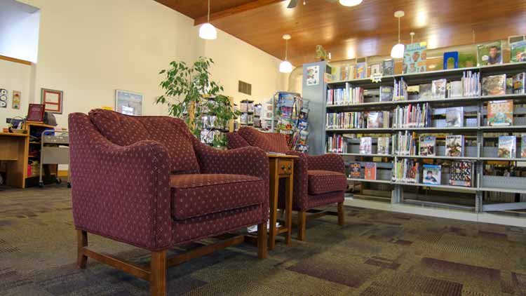 Weaverville Library Seating