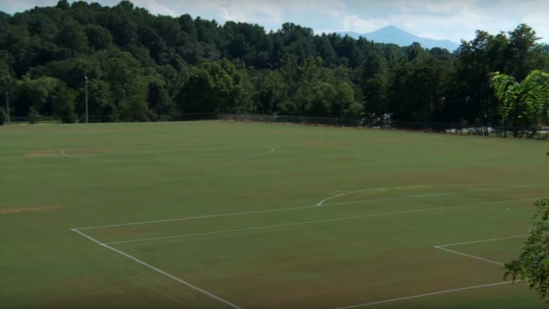 Photo of soccer fields at the Buncombe County Sports Park.
