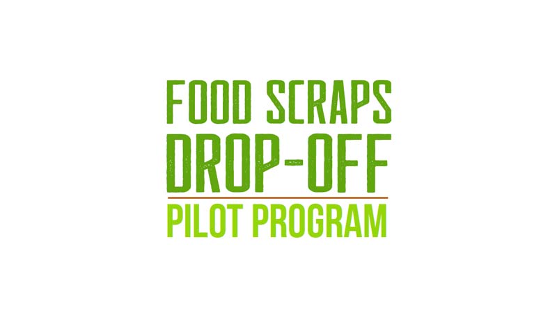 Food scraps drop-off poster