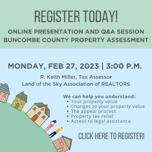 Register Today for an Interactive Property Assesment Q&A